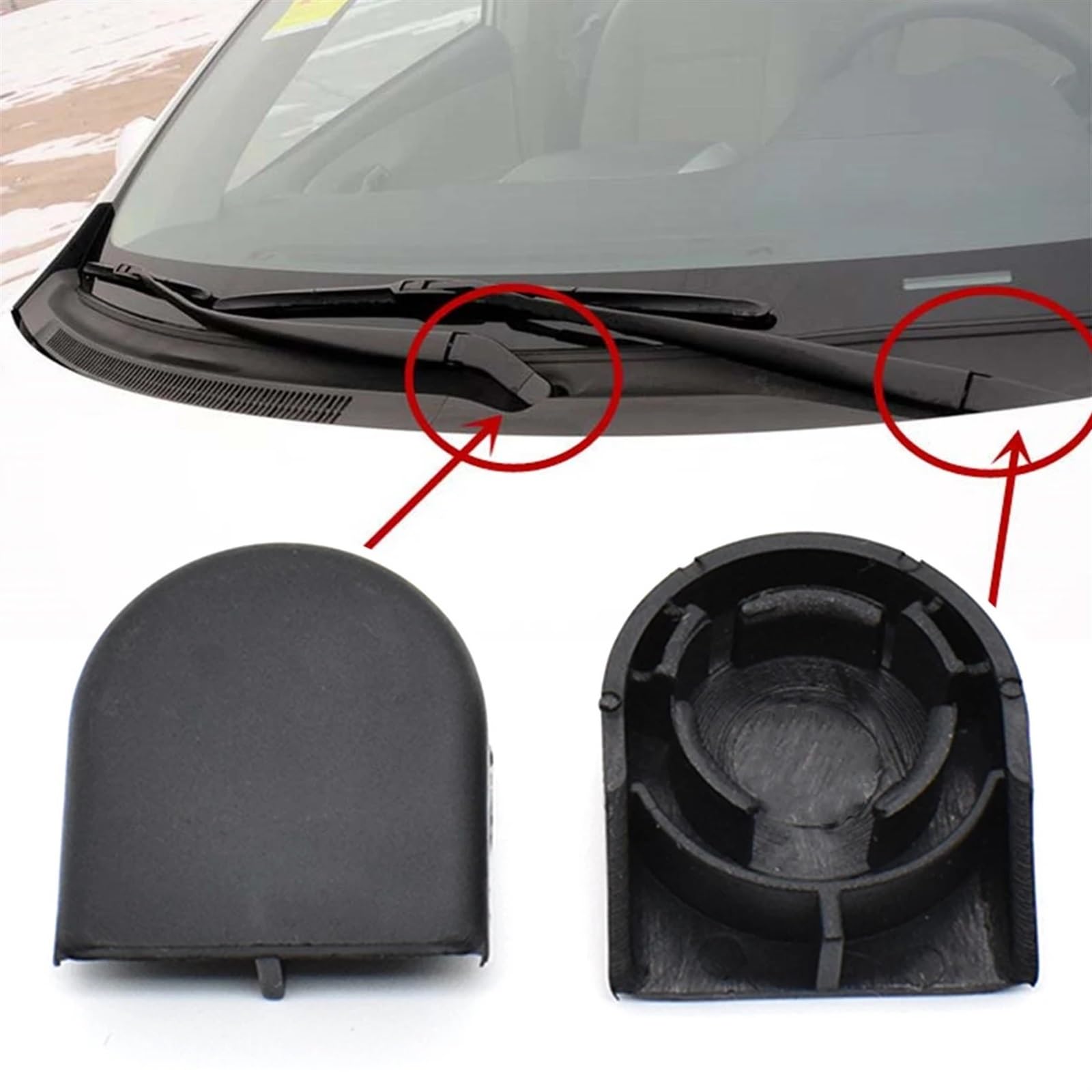 Amazon.co.jp: PLMLVCECCY(売店) 2x フロントワイパーアームナット